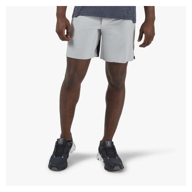 On Running Mens LW Shorts Glacier/Black