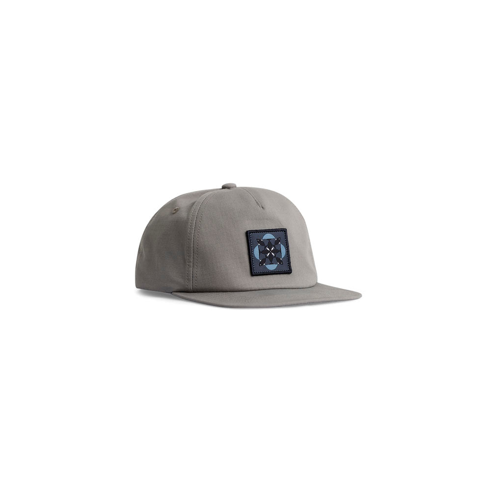Free Fly Apparel Refractor Rip Stop Flat Brim Hat Light Grey
