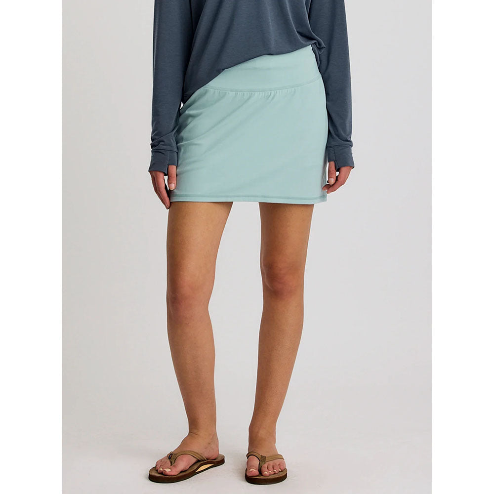 Free Fly Apparel Womens All Day Skort Ocean Mist