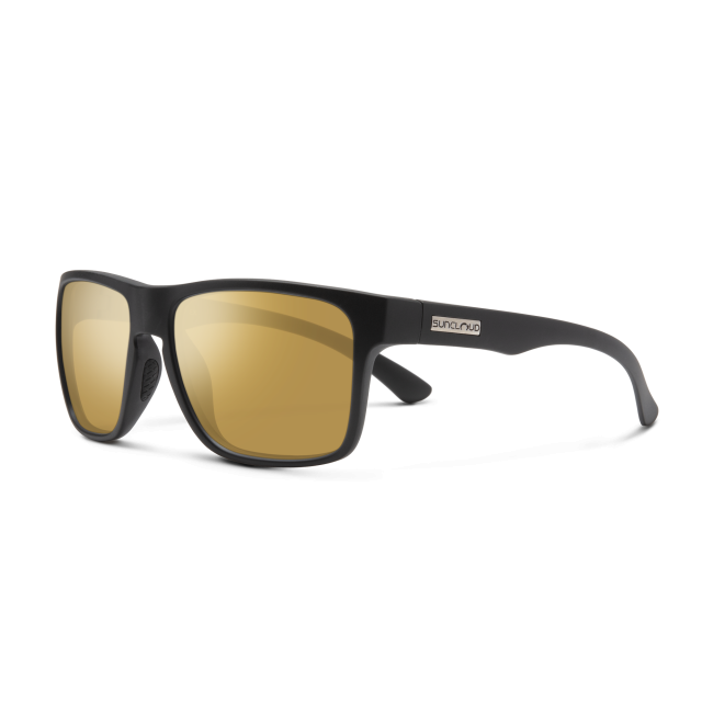 Suncloud Rambler Sunglasses (Medium Fit) MT Black | Polar Sienna Mir