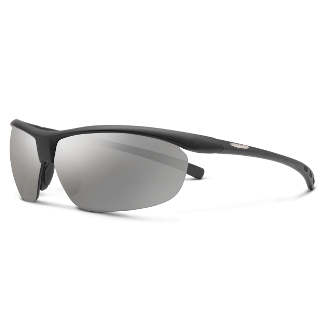 Suncloud Zephyr Sunglasses (Medium Fit) MT Blk/Pol Silver Mir