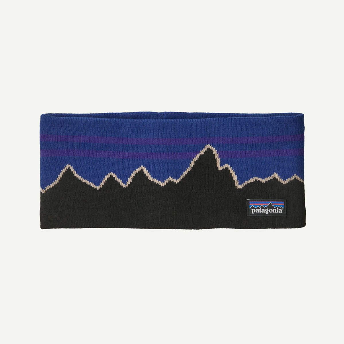 Patagonia Powder Town Headband Classic Fitz Roy: P6 Blue