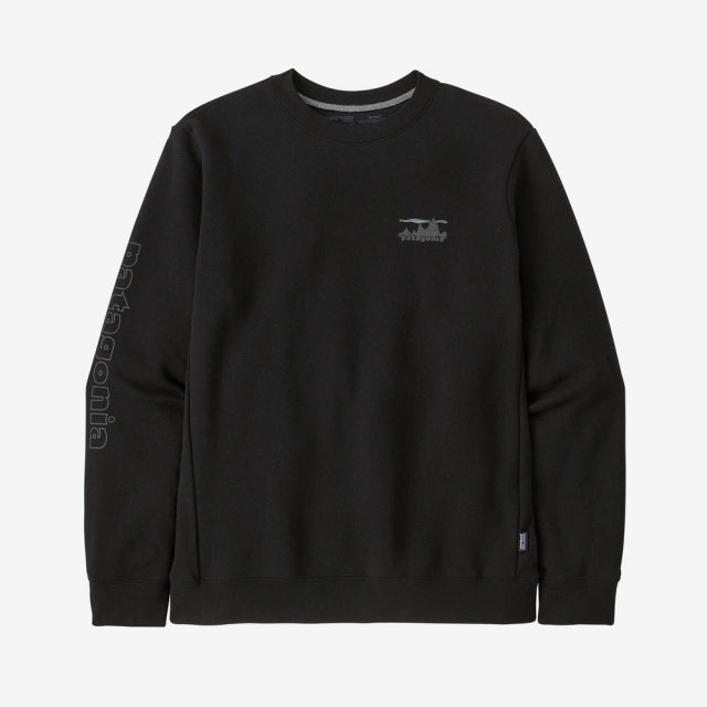 Patagonia Men&#39;s &#39;73 Skyline Uprisal Crew Sweatshirt INBK Ink Black