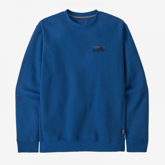 Patagonia Men&#39;s &#39;73 Skyline Uprisal Crew Sweatshirt ENB Endless Blue / L