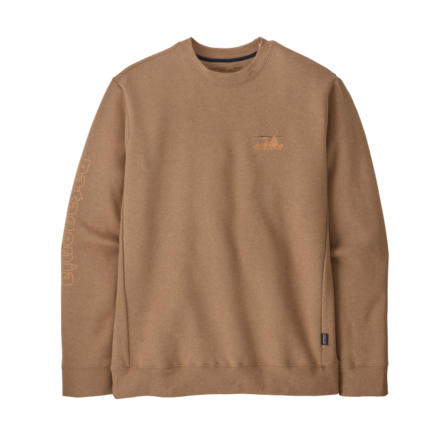 Patagonia Men's '73 Skyline Uprisal Crew Sweatshirt NESB Nest Brown
