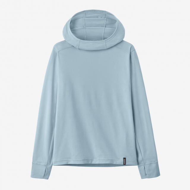 Patagonia Kids&#39; Capilene Silkweight Hoody Steam Blue