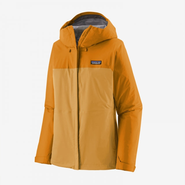 Patagonia Women&#39;s Torrentshell 3L Rain Jacket PFGD Pufferfish Gold