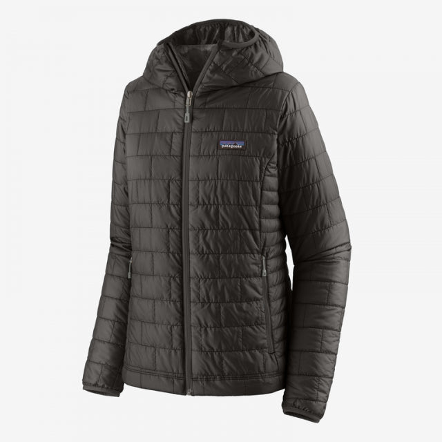 Patagonia Women's Nano Puff Hoody Black BLK