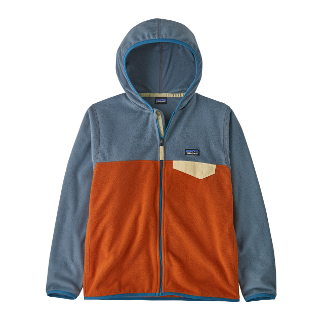 Patagonia Kids Micro D Snap-T Jacket SARU Sandhill Rust