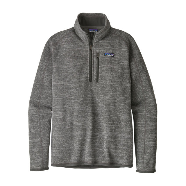 Patagonia Men&#39;s Better Sweater 1/4 Zip Nickel