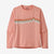 Patagonia Girls' Long-Sleeved Capilene Cool Daily T-Shirt RIFX Ridge Rise Stripe: Flamingo Pink X-Dye