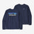 Patagonia Men's Long-Sleeved P-6 Logo Responsibili-Tee CNY Classic Navy