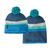 Patagonia LW Powder Town Beanie SSWE Sierra Sunset: Wavy Blue