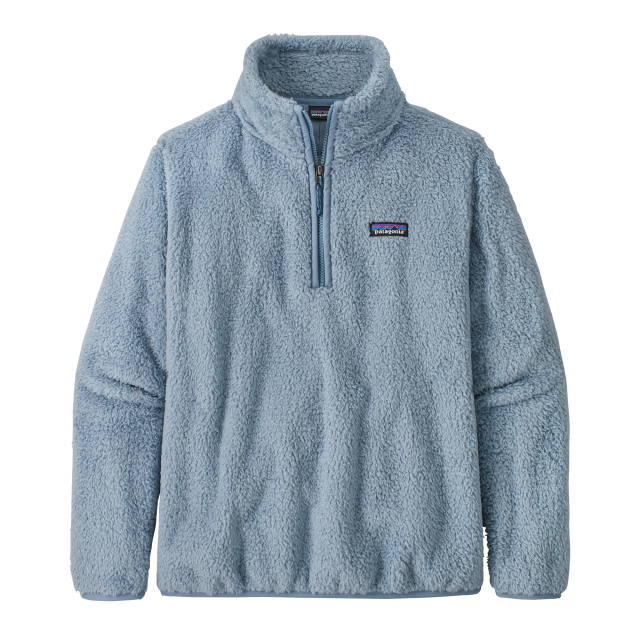 Patagonia Womens Los Gatos 1/4 Zip Light Plume Grey
