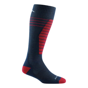 Darn Tough Kids Edge Over-the-Calf Midweight Ski & Snowboard Sock Eclipse