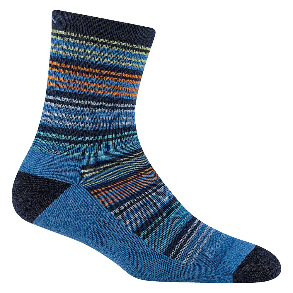 Darn Tough Kids Zebra Canyon Micro Crew Lightweight Hiking Socks 9054 Stellar
