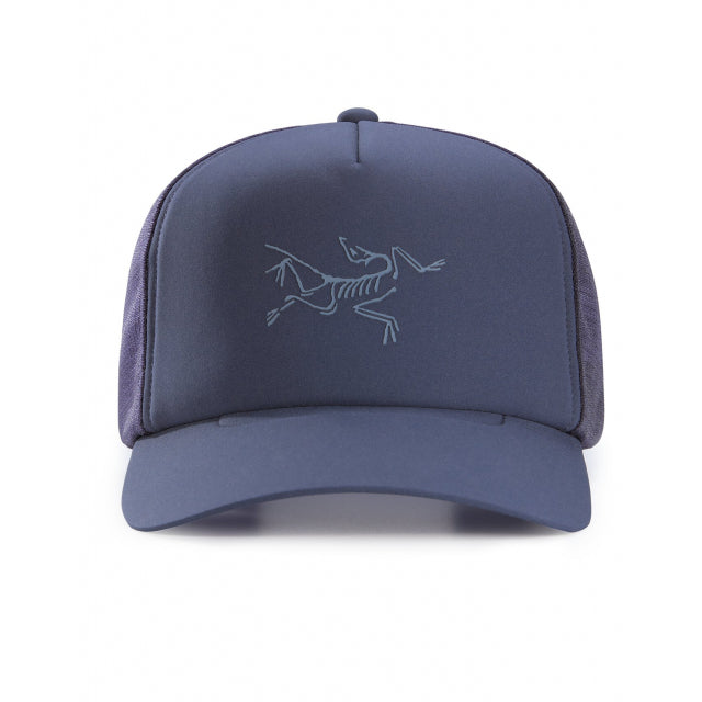 Arcteryx Bird Curved Brim Trucker Hat Black Sapphire