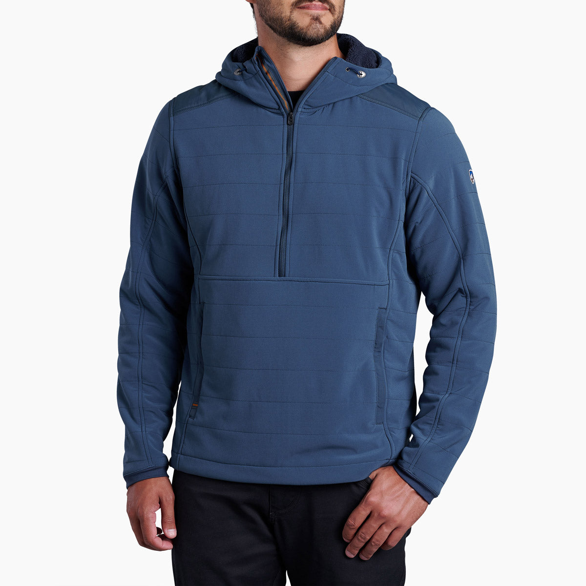 Kuhl Men's Aero Fleece Pullover Pirate Blue