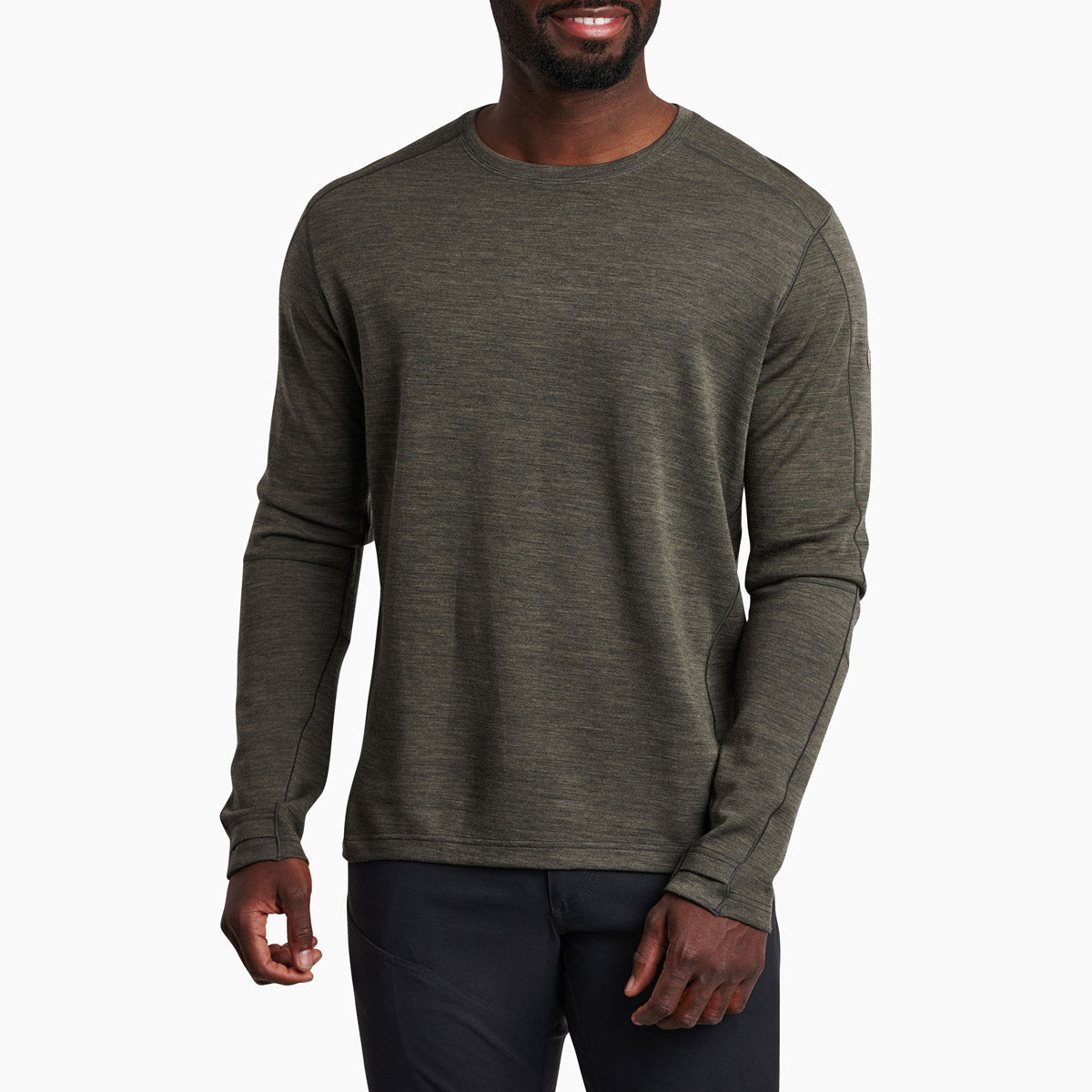 Kuhl Men&#39;s Invigoratr Merino Crew Olive