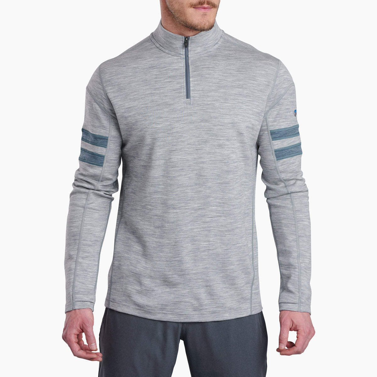 Men's Kuhl Team Merino 1/4 Zip Ash