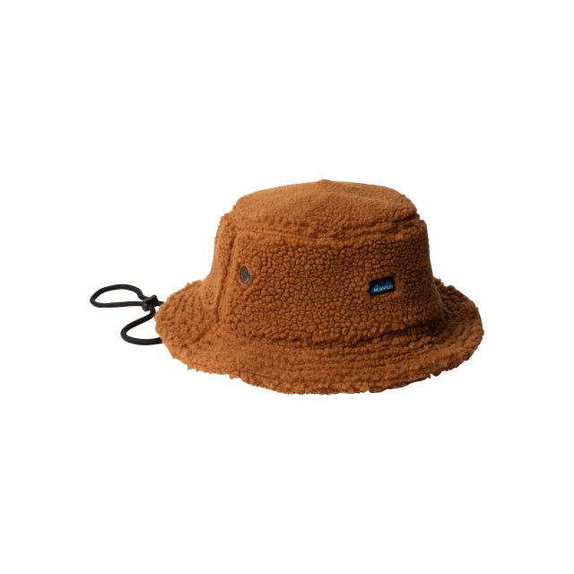 Kavu Fur Ball Beanie 1605 Redwood