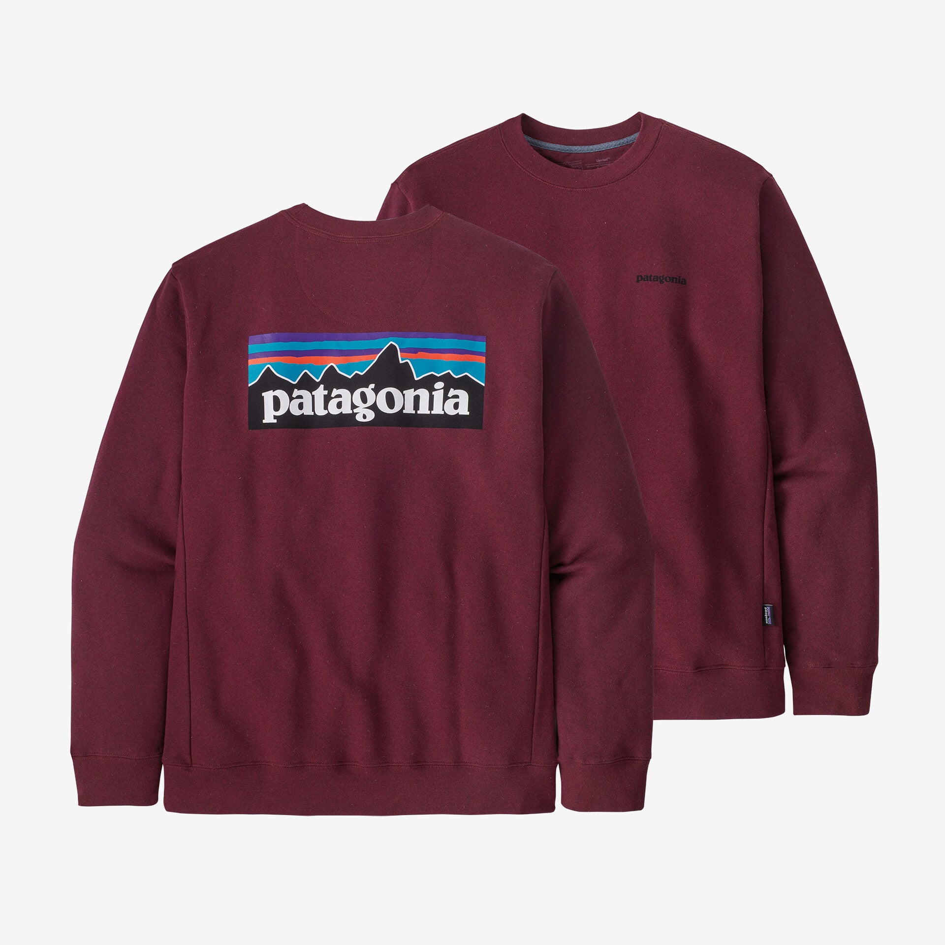 Patagonia Men's P-6 Logo Uprisal Crew Sweatshirt equoia Red / S