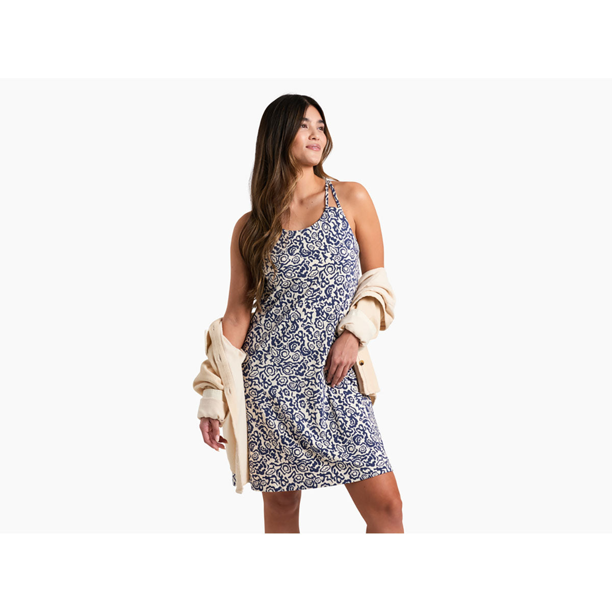 Kuhl Womens Lyra Krossbak Dress Nocturne Print
