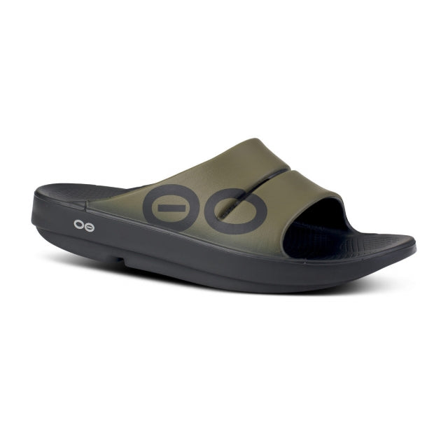 Oofos OOahh Sport Slide TACGRN Tactical Green