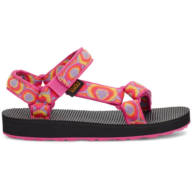 Teva Kids Original Universal BCFC Bubbles Carrot/Fuchsia