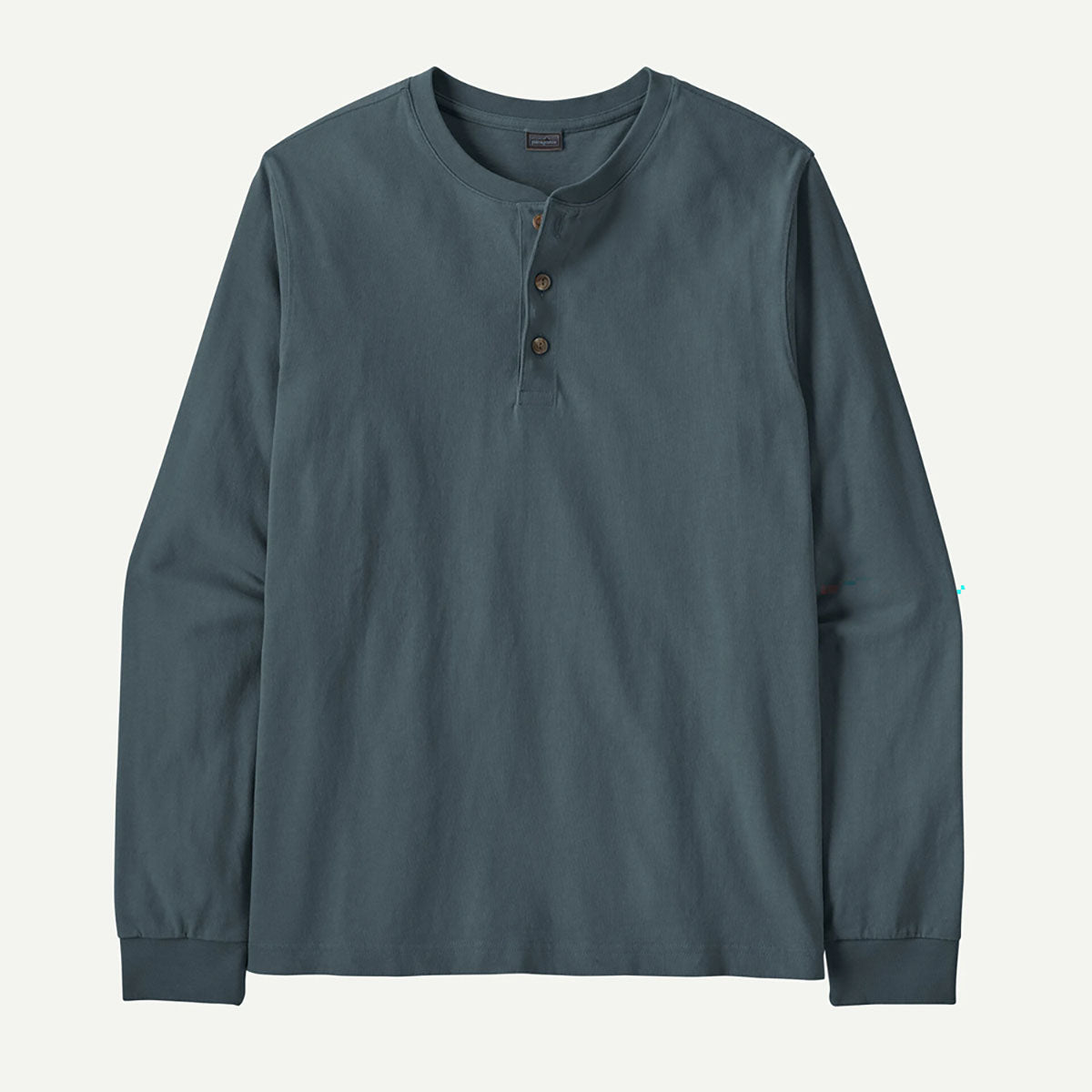 Men's Long-Sleeved Henley Shirt