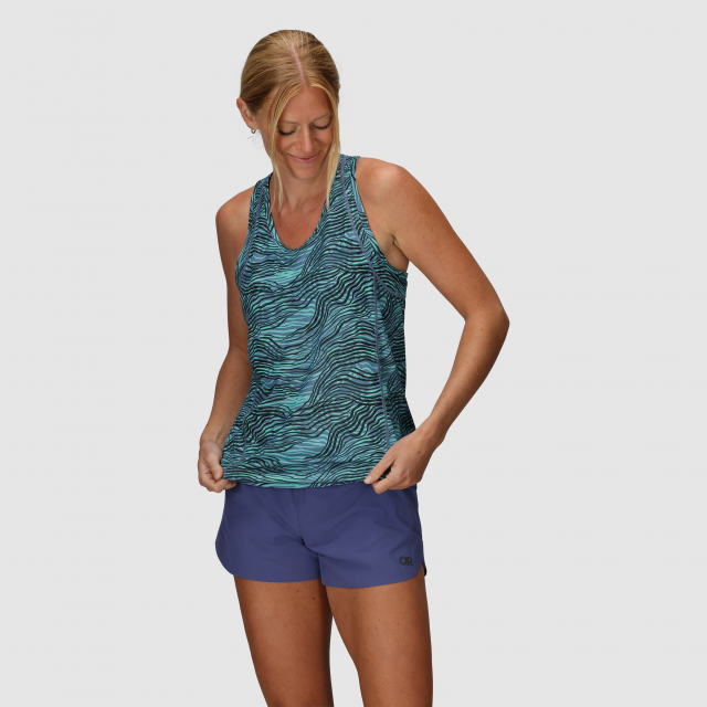 Outdoor Research Womens Echo Tank 2924 Olympic Nori