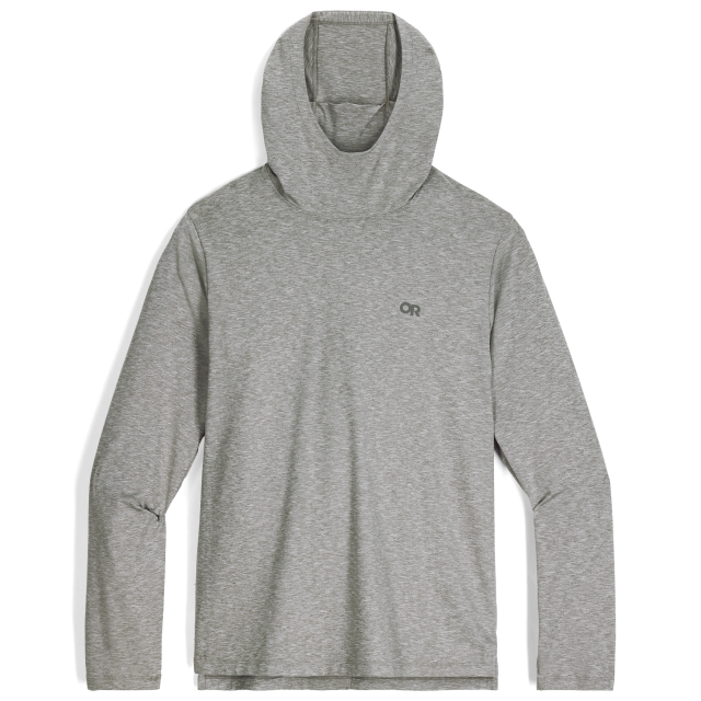 Outdoor Research Mens ActiveIce Spectrum Sun Hoodie 1050 Grey Heather