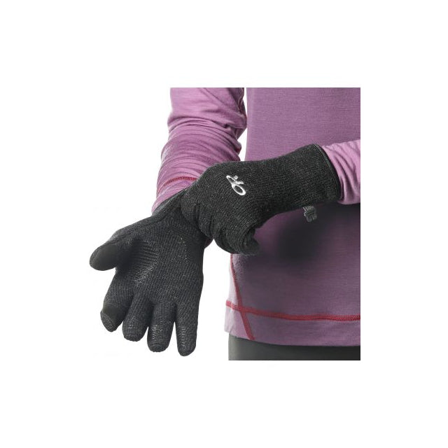 Outdoor Research Women&#39;s Flurry Sensor Gloves Charcoal