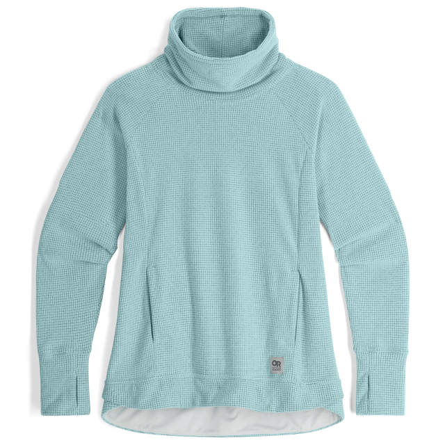 Outdoor Research Womens Trail Mix Cowl Pullover 2444 Sage