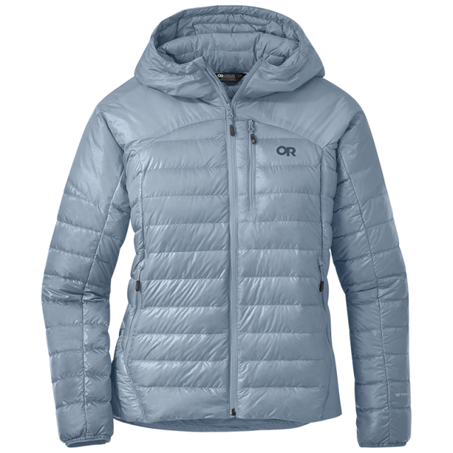 Outdoor Research Womens Helium Down Hoodie 1852 Arctic