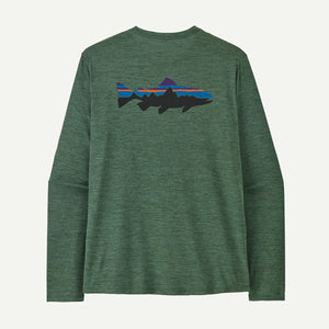 Men's Long-Sleeved Capilene Cool Daily Shirt - Fitz Roy Trout