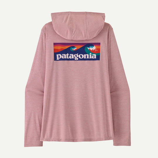 Women's Capilene Cool Daily Hoody - Boardshort Logo