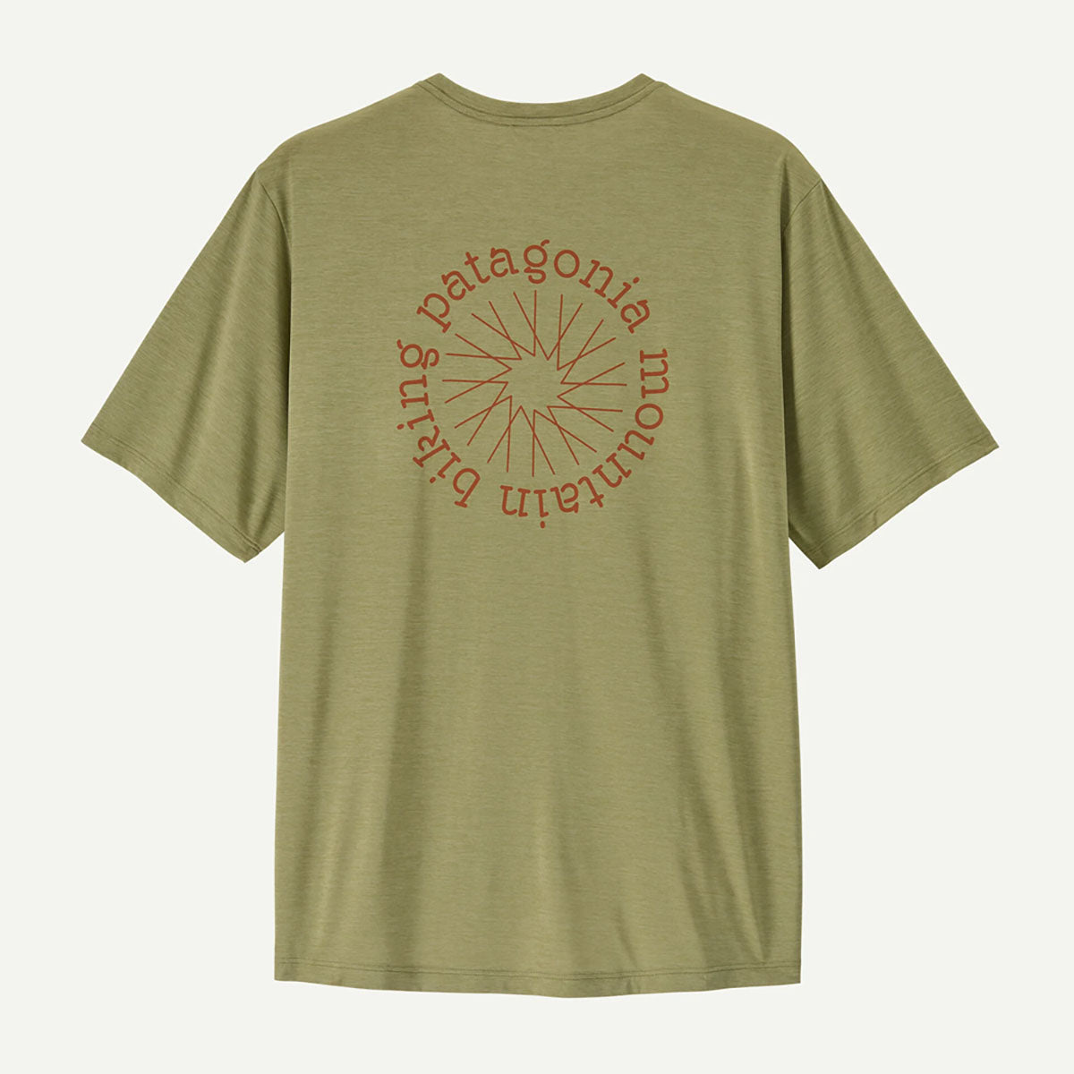 Men's Capilene Cool Daily Shirt - Spoke Stencil