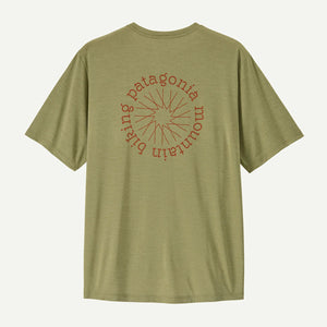Men's Capilene Cool Daily Shirt - Spoke Stencil