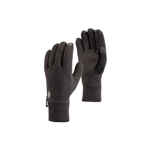 Black Diamond Lightweight GridTech Fleece Gloves BLAK Black