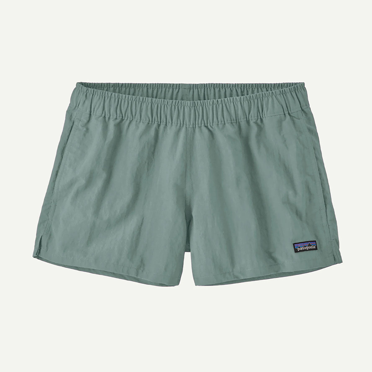Patagonia Womens Barely Baggies Shorts - 2 1/2 in. Blue Sage