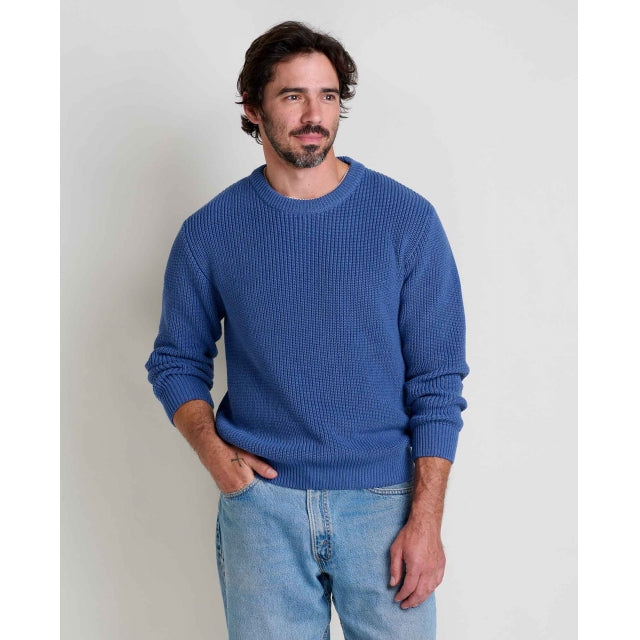 Toad&amp;Co. Men&#39;s Butte Crew Sweater 421 Kyanite