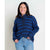 Toad&Co. W Moss Point Henley Sweater 996 Nautical tripe / S