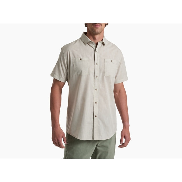 Kuhl Mens Karib Stripe FTGR Feather Grey