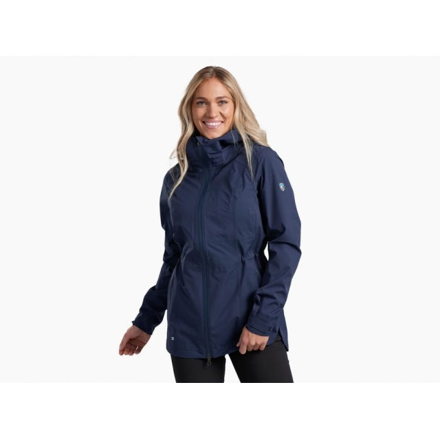 Kuhl Women&#39;s Stretch Voyagr Jacket IN Indigo