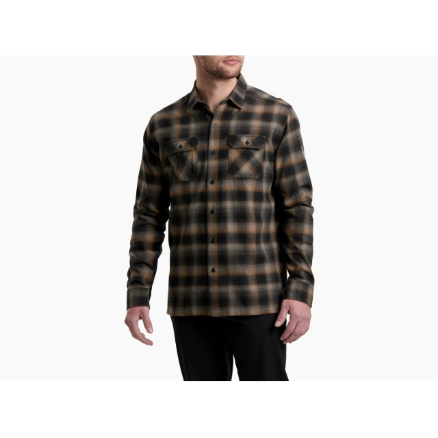 Kuhl Men&#39;s Dillingr Flannel Shirt DSN Desert Night