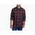 Kuhl Men's Fugitive Flannel Shirt BFZ Blue Fuzion