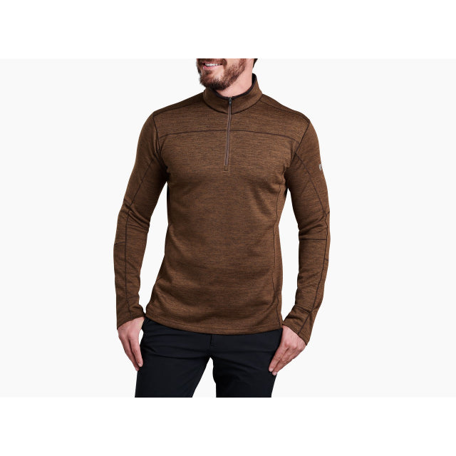 Kuhl Mens Ryzer 1/4 Zip GRAI Grain