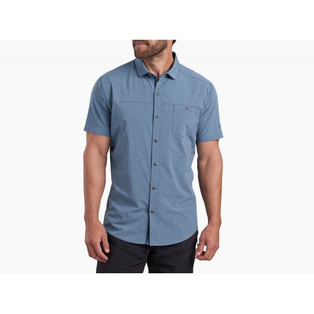 Kuhl Mens Optimizr Short Sleeve ENDS Endless Sea