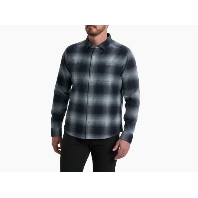 Kuhl Mens Law Flannel Long Sleeve CITY City Night